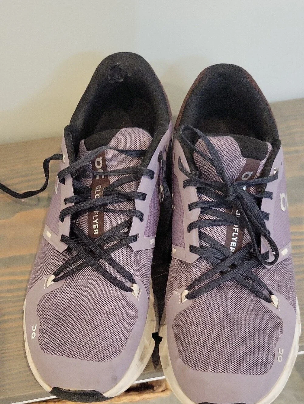 On Running Black and White Men's Running Shoe (Size US 11.5)